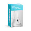 Afbeelding van Bewello - Luxe WC Borstel met Houder Hangend of Vrijstaand - Wit - met Plek voor Schoonmaakmiddel - Luxe