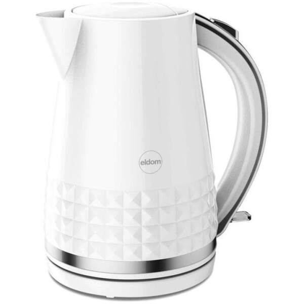 Afbeelding van Moderne Waterkoker Wit Glans - met Retro Patroon - 2a4d dc5c 4428 8f8a 349ae2f9ef99