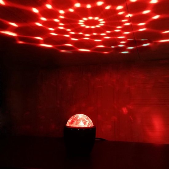 Afbeelding van Mini USB LED Disco Light - USB Discolamp - Feestlicht - Sfeerlicht - Disco Lamp - Auto Disco Verlichting -