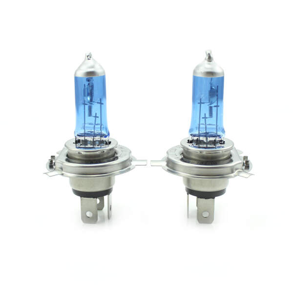 Afbeelding van Carguard - Set (2x) H4 Autolampen Halogeen - Xenon White Look Koplamp (Wit licht) - 100/90W 12V - Long