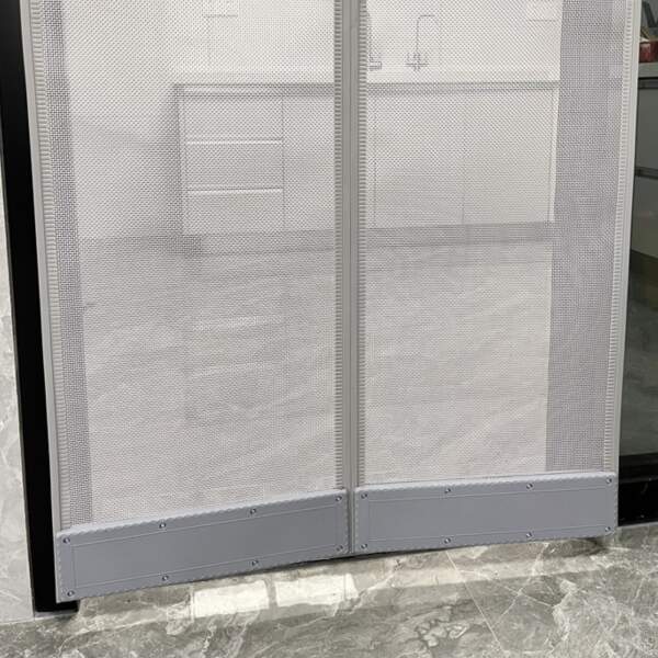 Afbeelding van HSXL - Vliegengordijn voor Deur - Hordeuren - 100x230 cm - Hoge Kwaliteit - 2 Laags Rubberen Lamellenhor -