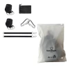 Afbeelding van HSXL Hangmat Ophangsysteem EXTRA LANG - 2x Nylonband 280cm lang (dubbelgeslagen 140cm) - 2x Karabijnhaak -
