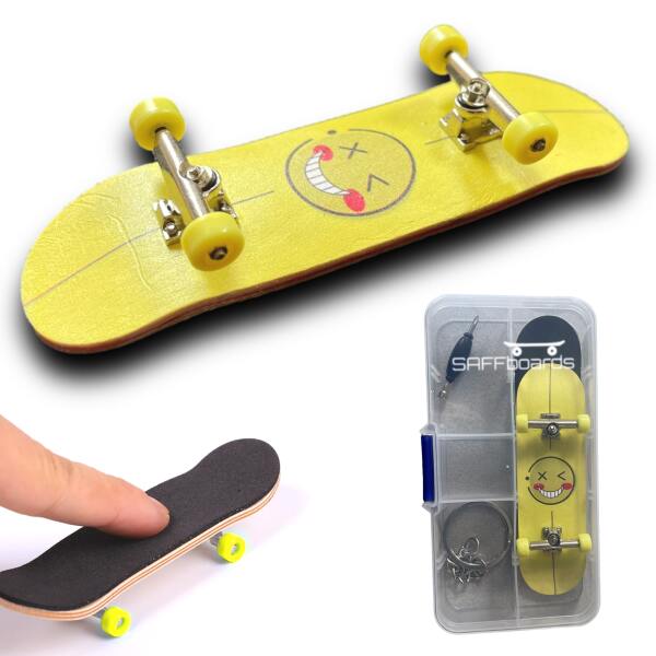 Afbeelding van SAFFboards 'MASON' - Fingerboard PRO met Griptape - Vinger Skateboard - Vingerboard - BPK - 2cad