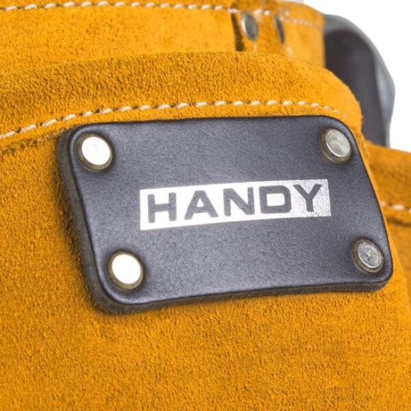 Afbeelding van Handy - Gereedschapsgordel met Hamerhouder en Riem - Groot - 9 Vakken - Spijkerschort - Gereedschapsriem -