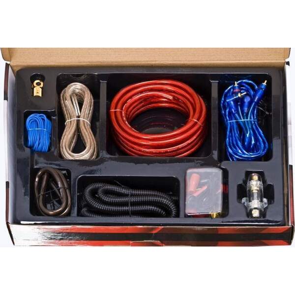 Afbeelding van MNC Subwooferkabels - Professionele Subwoofer en Versterker Aansluitset - Kabels voor Auto Subwoofer - 33