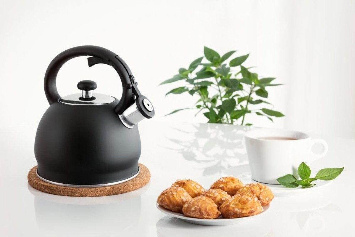 Afbeelding van Fluitketel PROMIS TMC11 - MATEO - 2L - Mat Zwart - 301b 6321 46fe 9847 7866268c6b18