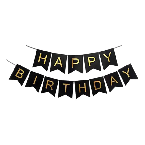 Afbeelding van 18 Jaar Zwart & Goud Verjaardag Decoratie Versiering - 25 delig - Ballonnen - BPK - 30fb f8c8 4386 9225