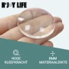 Afbeelding van 6x N'JOY LIFE Zelfklevende Deurstopper 40mm – Grote Transparante Stootdopjes voor Deurbescherming