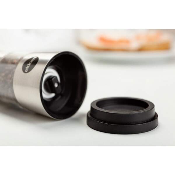 Afbeelding van Eldom - Peper- & Zoutstellen - Set van 2 - Peper en Zout Molen - op 4x AA batterij (Excl.) -Electrische