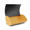 Afbeelding van Luxe Broodtrommel Zwart met Bamboe - Brood Bewaardoos - Ovaal - 379c 94b9 44fb 9fe0 d5fec27662f3