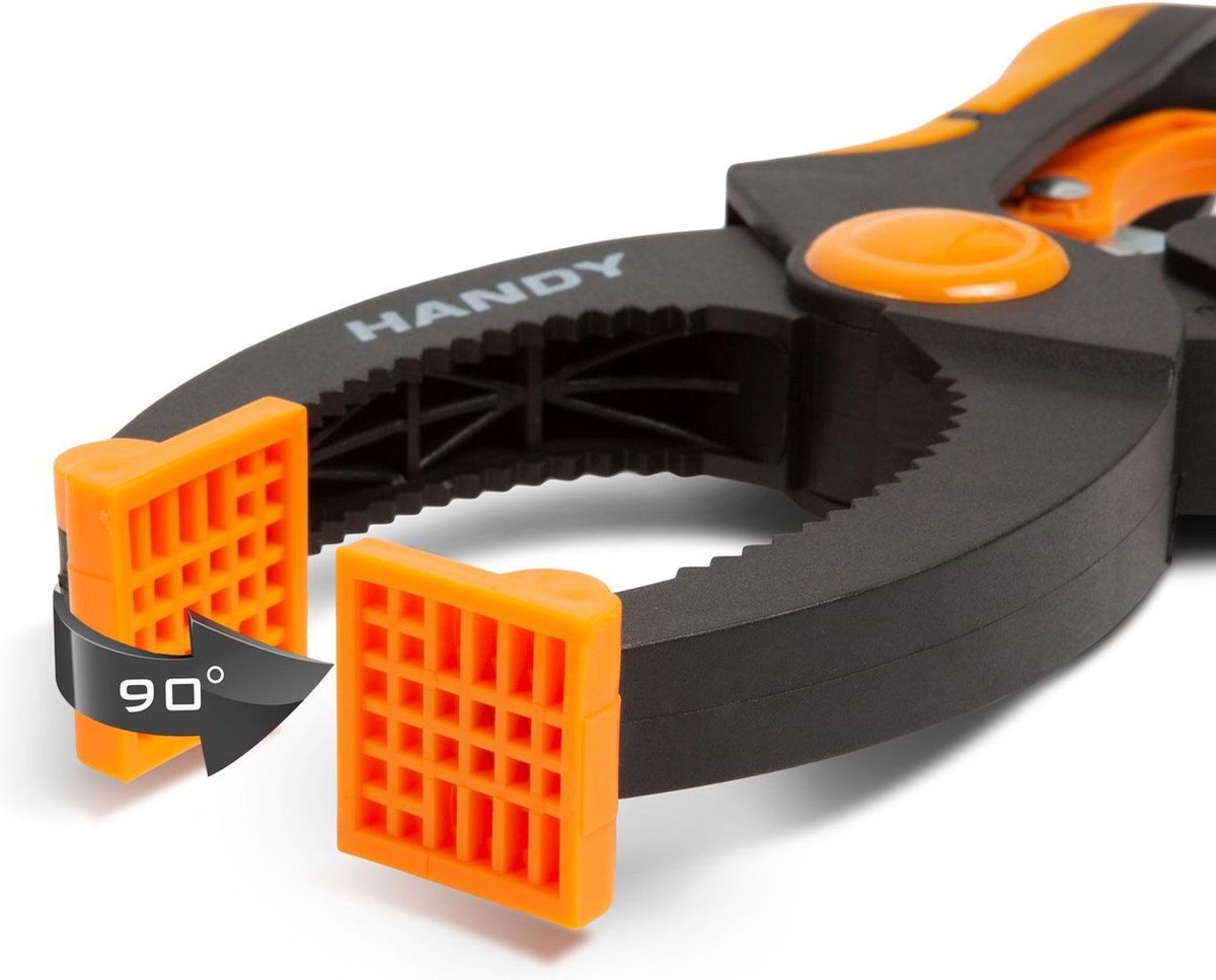 Afbeelding van Spanklem - Professionele Lijmklemmen - Snelspanklem - 200N - Max. 78MM - Set van 2 - 37f0 bad6 41e6 ad2b