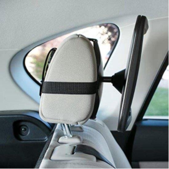 Afbeelding van Achterbank spiegel voor Baby & Kind - Auto Accessoires - Shatterproof - Zwarte A3 Verstelbare Monitor -