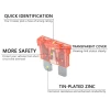 Afbeelding van MNC - Premium Zekeringen - Autozekeringen / Motor Zekering - 97 stuks - 6V/12V/24V - 3, 5, 7.5, 10, 15, 20,