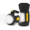Afbeelding van PHENOM - Zaklamp Verstraler - Grote Zaklantaarn - Dubbele LED lampen - 2 in 1 Werkplaats Zaklamp - Inclusief