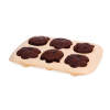 Afbeelding van Bewello - Siliconen Bakvorm Bloemen - Cupcakes Muffin Silicone Bakvorm - Chocolade Cakejes - 27.5 x 18.3 x 3