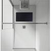 Afbeelding van HSXL - Antislipmat - 70x40CM - Incl. Netspons - Antislip Douchemat / Badmat Zwart met Zuignappen – Mat voor