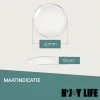 Afbeelding van 6x N'JOY LIFE Zelfklevende Deurstopper 40mm – Grote Transparante Stootdopjes voor Deurbescherming