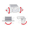 Afbeelding van Phenom - Floodlight Verstraler op Zonne-Energie voor Oprit of Garagepad - Bewegingssensor - IP65 - 44b9 6edd