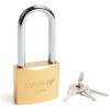 Afbeelding van Handy - Hangslot met Sleutel 48mm met Hoge beugel - Hangsloten - Gehard staal - Sluiting ⌀ 7.5MM - incl. 3