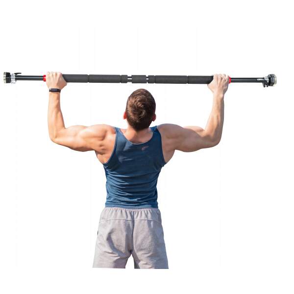 Afbeelding van MT Malatec - Optrekstangen - Pull Up Bar - Verstelbare Optrekstang voor Deur - 65 tot 100 cm - MT edition -