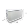 Afbeelding van Opstapje Kind - Max 100kg - Wit - Antislip Krukje - WC Krukje - Kinder Opstapjes - WC Trainer - WC Kinderhulp