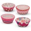 Afbeelding van Muffin Bakvormen / Muffinvorm Cupcake Papier Vormpjes - 100 Stuks - Roze / Hartjes - 5130 f01b 4b73 bbde