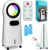 Afbeelding van Bewello® - Aircooler / Mobiele Airco Ventilator met RGB licht- Luchtkoeler met Koelelementen en