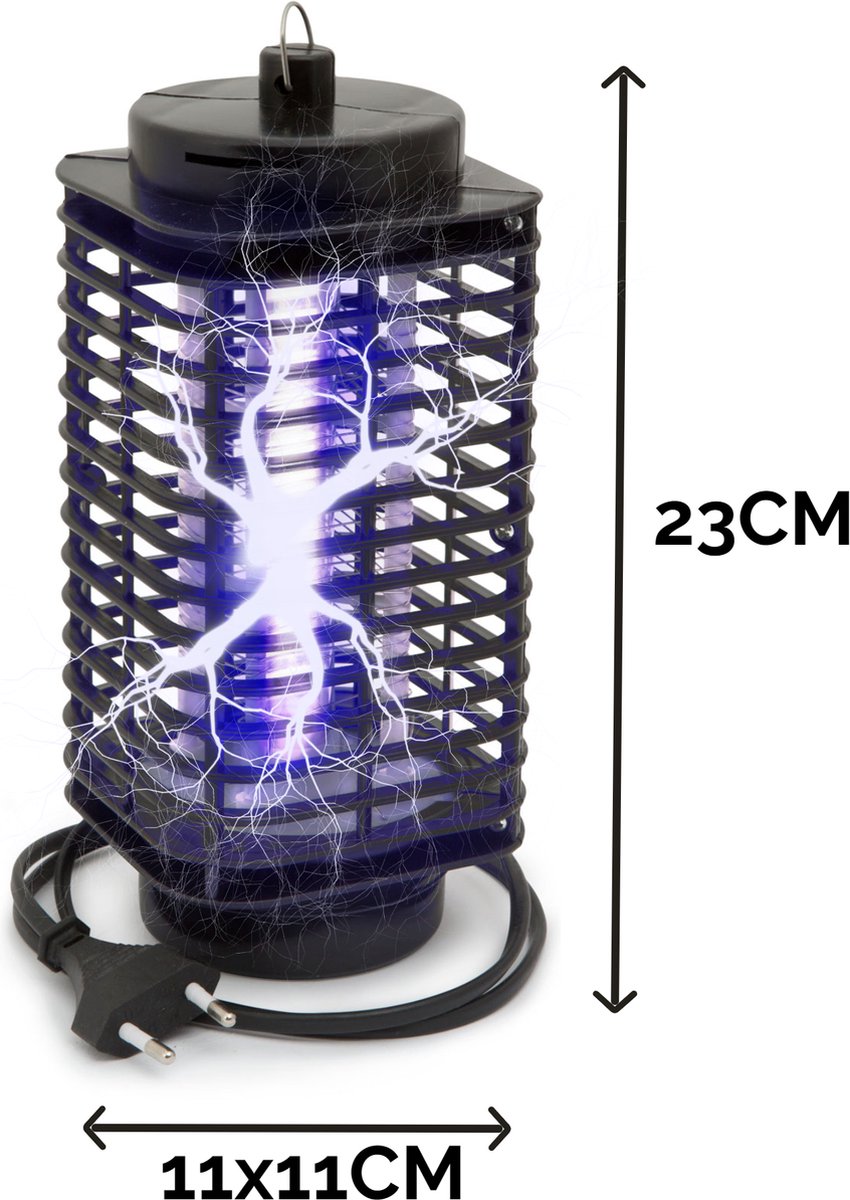 Afbeelding van Garden of Eden - Vliegenlamp Vliegenvanger - Elektrische Muggenlamp - 500V - tot 40m2 - Insectenlamp - 5720