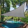 Afbeelding van Garden of Eden - Schaduwdoek Driehoek - 3x3x3m - Stevig Doek 160g/m² - Grijs - UV bestendig - Zonnescherm
