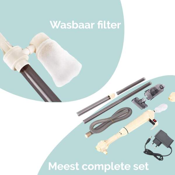 Afbeelding van Aquarium Stofzuiger en Aquarium Pomp - 230V - Aquarium Schoonmaken - 5aaa 48ff 4105 a06f 0ce1726166e3