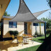 Afbeelding van Garden of Eden - Schaduwdoek Driehoek - 3x3x3m - Stevig Doek 160g/m² - Grijs - UV bestendig - Zonnescherm
