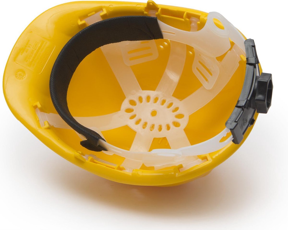 Afbeelding van Handy - Bouwhelm - Helm Geel - Veiligheidshelm voor Volwassenen - 52 tot 62 CM - 5c25 2f5b 4f67 9660