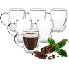 Afbeelding van Vog&Arths - Dubbelwandige Glazen - Theeglazen - 350 ml - 6 stuks - Latte Macchiato / Cappucino Glazen -
