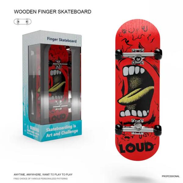Afbeelding van Fingerboard PRO met Griptape - ''LOUD'' - Vinger Skateboard - Vingerboard - Mini