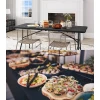 Afbeelding van Inklapbare Tafel - Buffettafel - Campingtafel - Klaptafel - Vouwtafel Buiten - Tuintafel - 180 x 73 x 76 cm -
