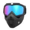 Afbeelding van Motor Masker met Bril - Skibril - Scooter - Snowboardbril - Airsoft Masker - Multifunctioneel Ski Bril -