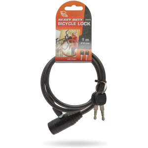 Afbeelding van WheelZone Heavy Duty - Fietsslot - kettingslot - hangslot met 2 sleutel - kabelslot - sloten - Waterbestendig