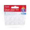 Afbeelding van Deurstoppers Zelfklevend Transparant - 8x - 18mm - Stootdopjes - Stootdoppen - Anti Slip Dopjes -