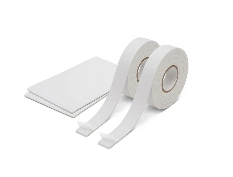 Afbeelding van Handy Dubbelzijdig Plakband - Foam Tape - Tape Extra Sterk - Montagetape 130-Delig - Rechthoekige plakkers