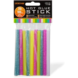 Afbeelding van Handy - Lijmpistool Vullingen Fluorescerende Kleuren - Lijmpatronen 7MM Rond - 100MM Lang - Lijm Patronen