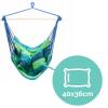 Afbeelding van Hangmat Stoel - Hangstoel voor Binnen of Buiten - Incl. 2 Kussens - Blauw - 6bc2 3a4f 4dca 9a5a b57292dd605b