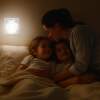 Afbeelding van Nachtlampje voor Kinderen - Kind Stopcontact Appel Lamp - Stopcontact Lampje Meisje of Jongen - Babykamer en