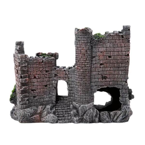 Afbeelding van Aquarium Decoratie - Ornamenten - Kasteel - 7164 afed 4ff2 83c8 034e6c7e4e7b