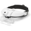 Afbeelding van Vergrootglas Bril - Loepbril met LED verlichting - met 5 lenzen - Loeplamp Hoofdband - voor Diamond Painting,