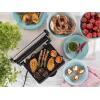 Afbeelding van Eldom GK120 Contactgrill – 1000W RVS – Anti-aanbak Grillplaten 25,5x17,8cm – Beweegbare Bovenplaat –