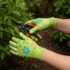 Afbeelding van 3 paar Werkhandschoenen Dames - Tuinhandschoenen - L - Herbuikbaar - 3x verschillend design - BPK - 79b2 e674
