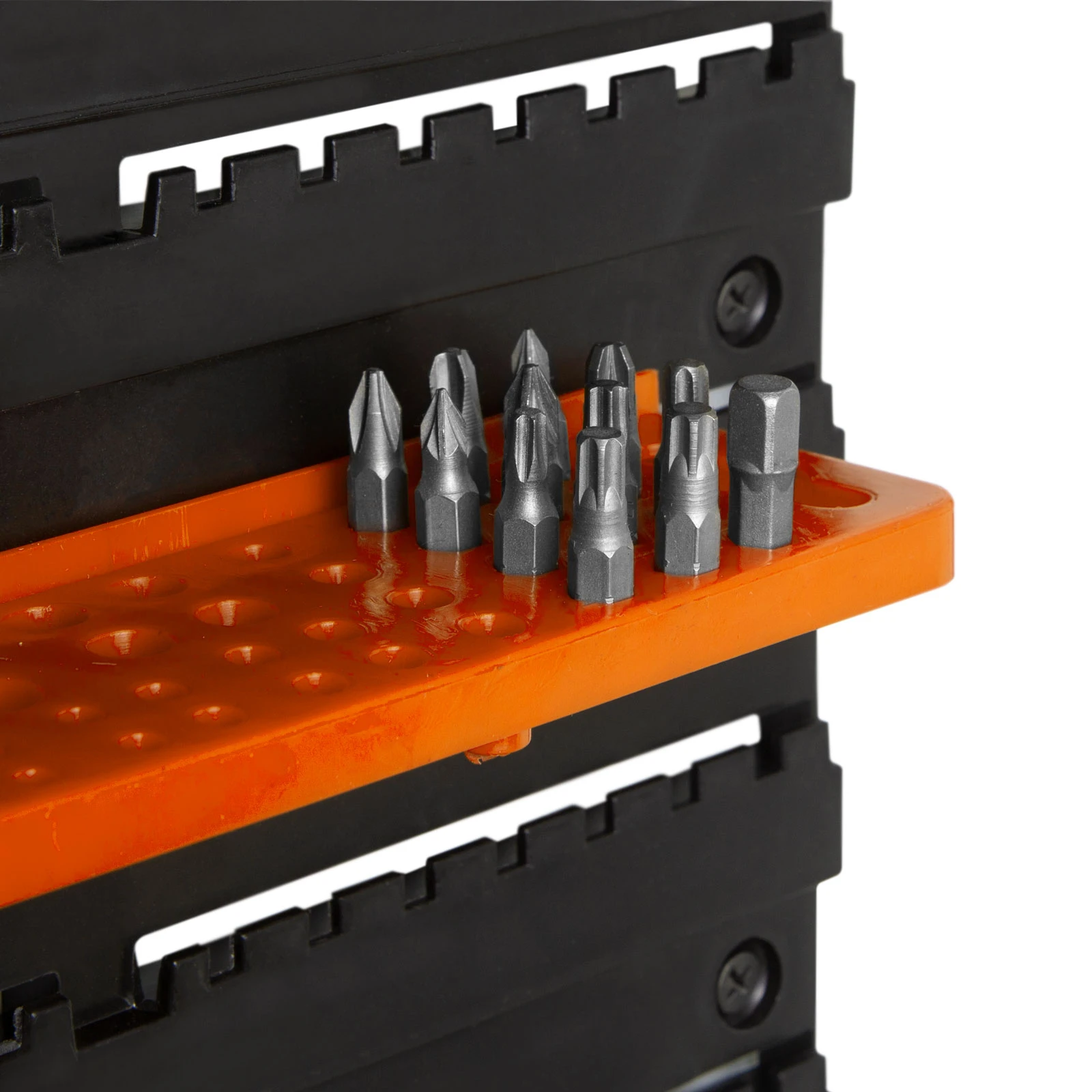 Afbeelding van Handy - Wand Gereedschapshouder voor in Garage of Schuur - 2 Panelen - Met toebehoren! -