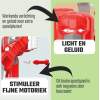 Afbeelding van N´JOY Life - Robot speelgoed - Rood 5 in 1 - Robots - Politie - Brandweerauto - Bouwpakket - Speelfiguren