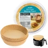 Afbeelding van Bewello Airfryer Bakpapier Rond - 23 cm - Air Fryer Bakpapier XXL - Airfryer Wegwerpbakjes - 50 stuks - 7d17