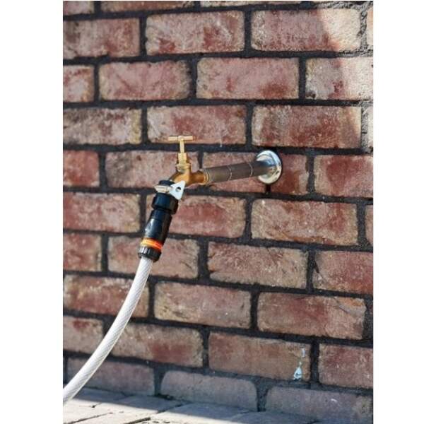 Afbeelding van Kraan Koppeling Tuinslang - Waterdief 22 – 24mm - Kraanstuk - Adapter binnenkraan - Ook geschikt voor